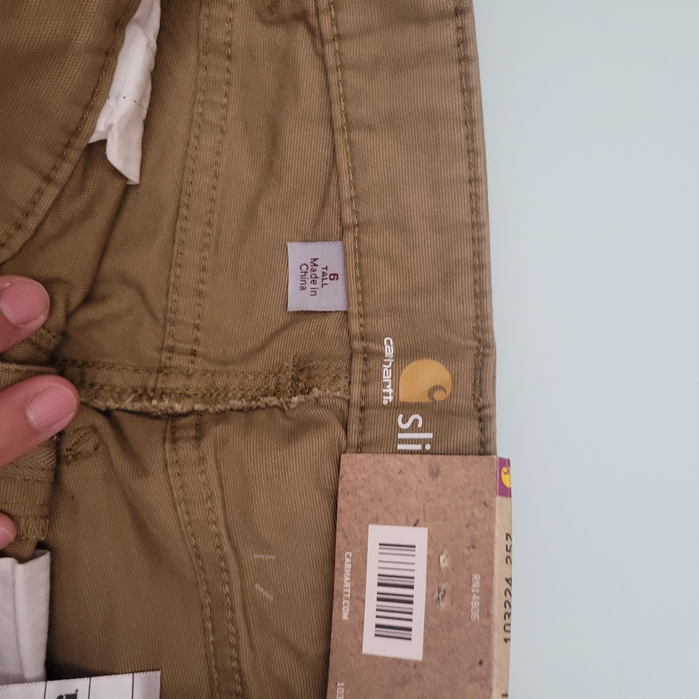 Carhartt Slim Fit Khaki Pants